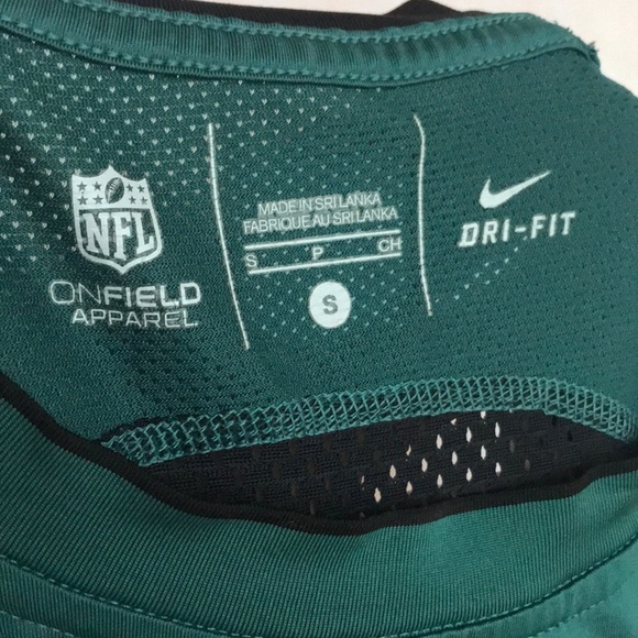 Nfl Eagles Nike Dri-fit Women’s Shirt Size Small - Picture 8 of 8